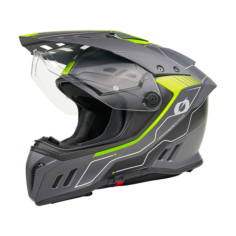 O Neal Sierra Rs Echo Helmet Black Yellow
