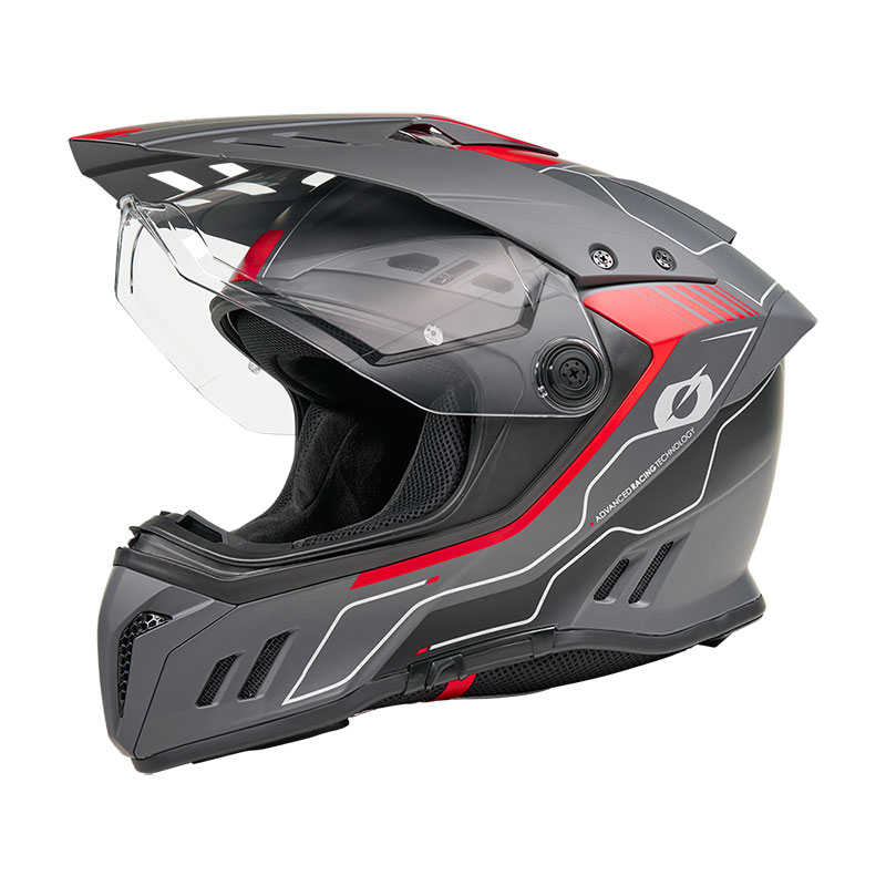 O Neal Sierra Rs Echo Helmet Black Red
