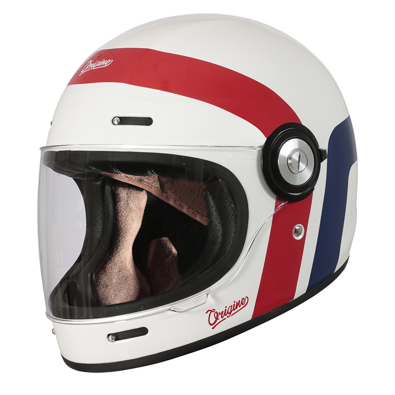 Casco Origine Vega Great 2206 rosso blu bianco