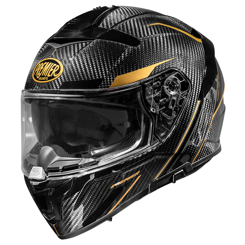 Premier Devil Carbon St 19 22.06 Helmet Gold APINTDEICARS190 Full