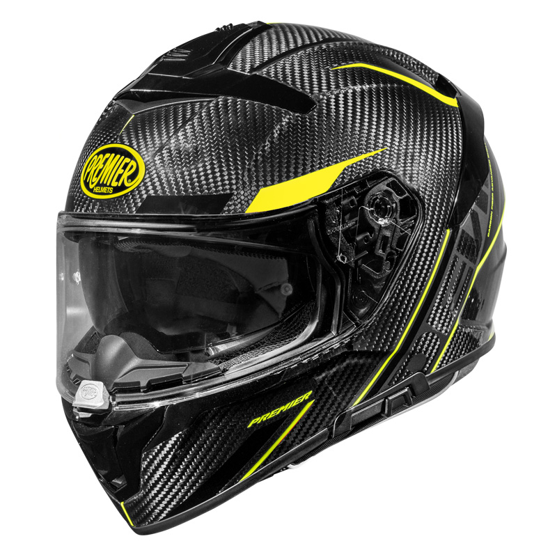 Casco Premier Devil Carbon ST Y 22.06 giallo