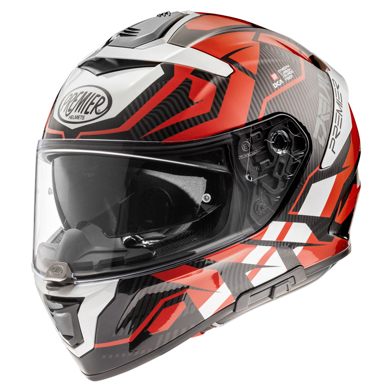 Casco Premier Devil JC 92 rosso