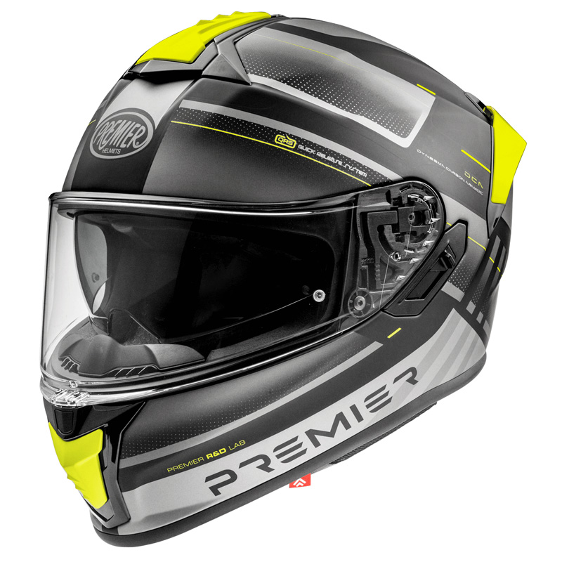 Casco Premier Evoluzione SP Y BM giallo