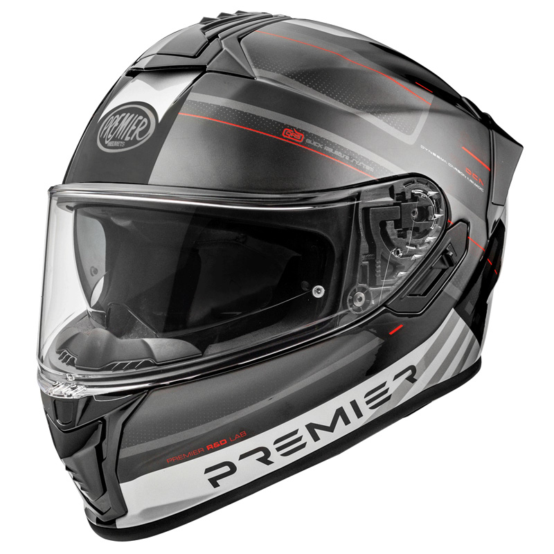 Casco Premier Evoluzione SP 92 grigio