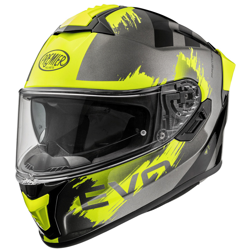Casco Premier Evoluzione T0 Y 17 Giallo | MotoStorm