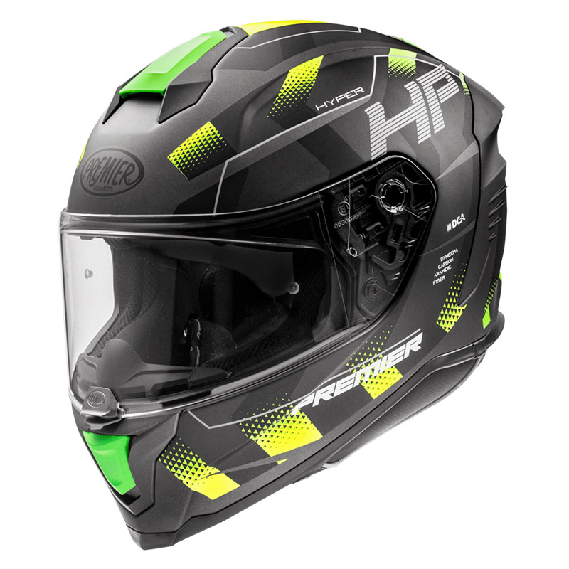 Casco Premier Hyper 22.06 HP 6 BM giallo