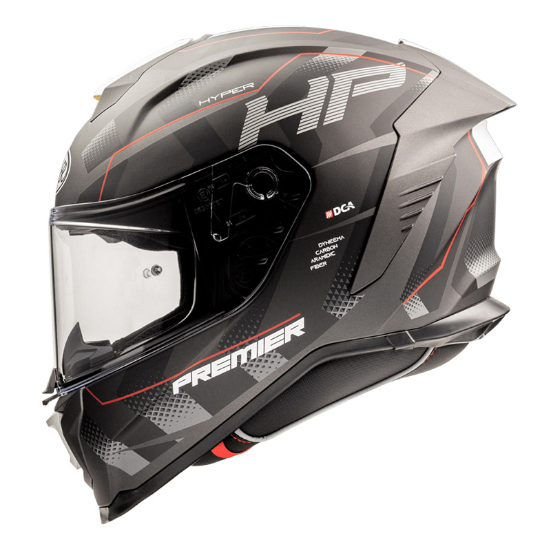 Casco Premier Hyper 22.06 HP 92 BM rosso