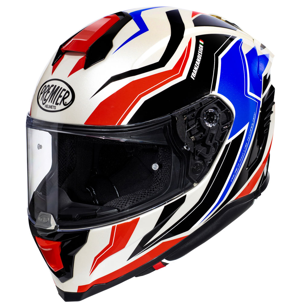 Casco Premier Hyper RW 13 rosso blu