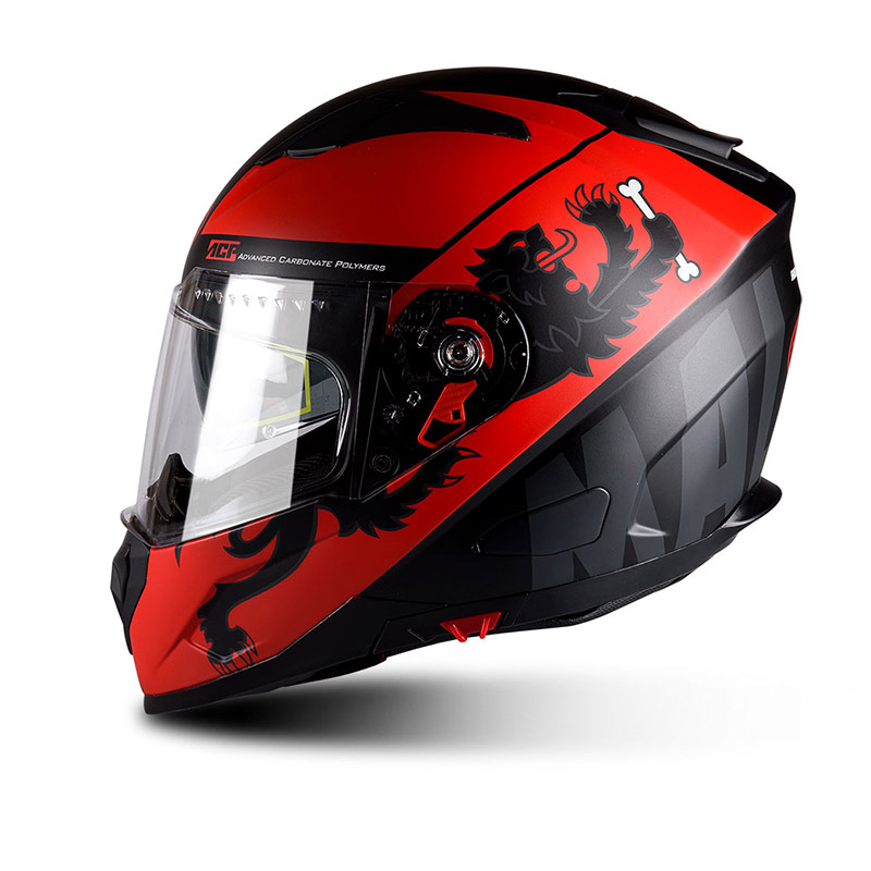 Casco Premier Vyrus Malossi HM1 rosso