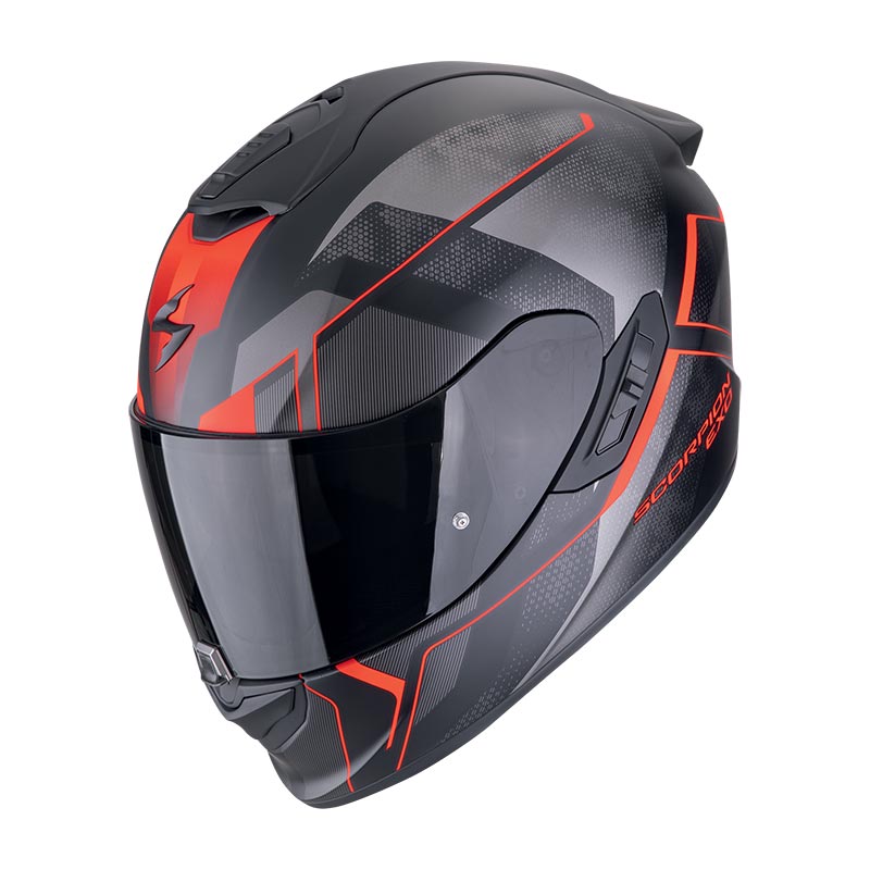 Scorpion Exo 1400 Evo 2 Air Intensio Helm rot