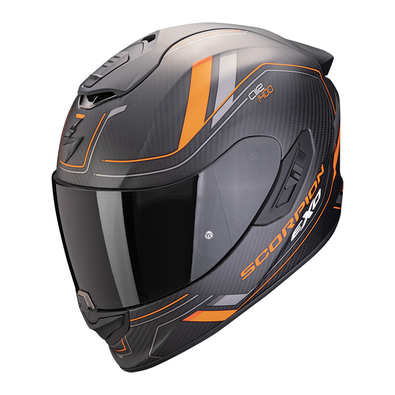 Scorpion Exo 1400 Evo 2 Carbon Air Mirage arancio