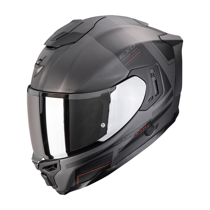 Scorpion Exo-1500 Air Dual Helmet Silver Matt