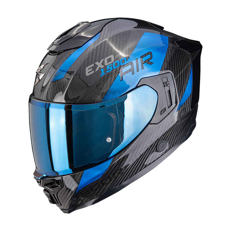 Scorpion Exo-1500 Carbon Air Platted Helmet Blue