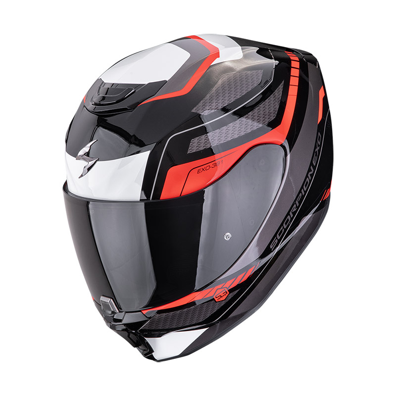 Scorpion Exo 391 Leo Helmet Black Red
