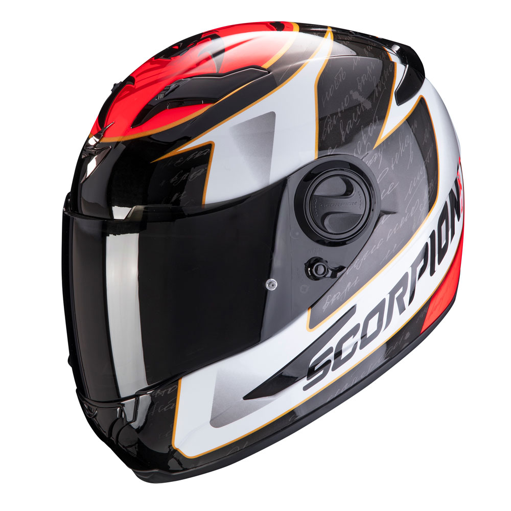 Casco Scorpion Exo 490 Tour nero rosso