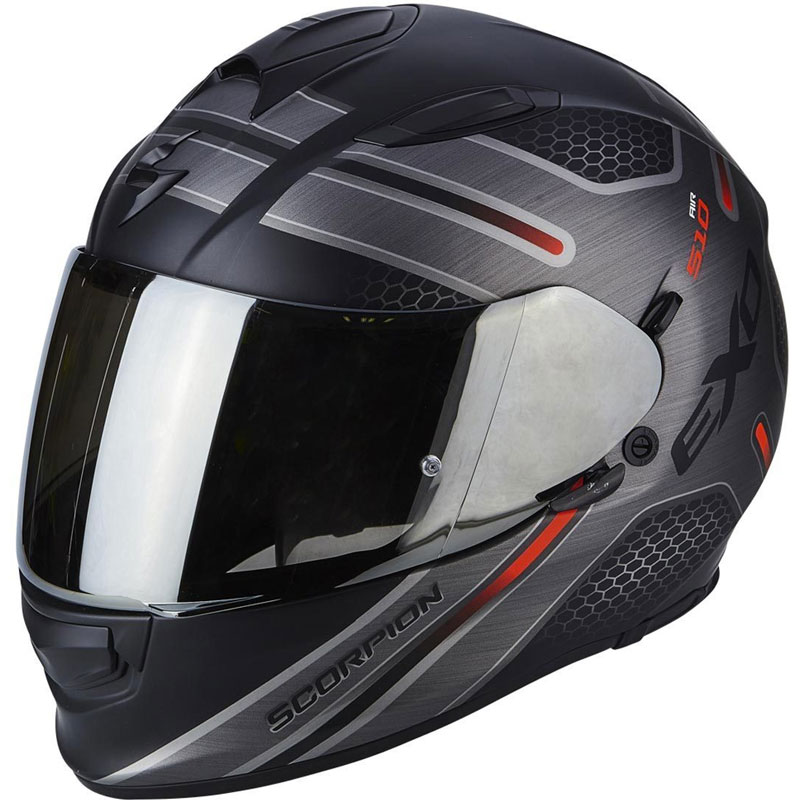 Scorpion Exo 510 Air Route Matt Black Red