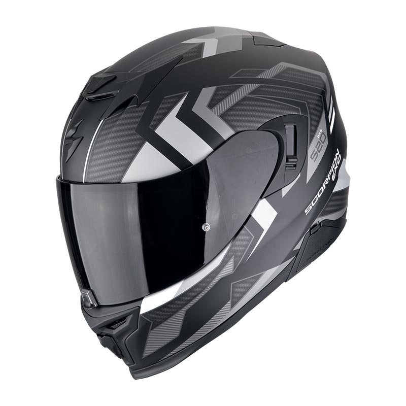 Scorpion EXO 520 Evo Air Sensus nero opaco argento