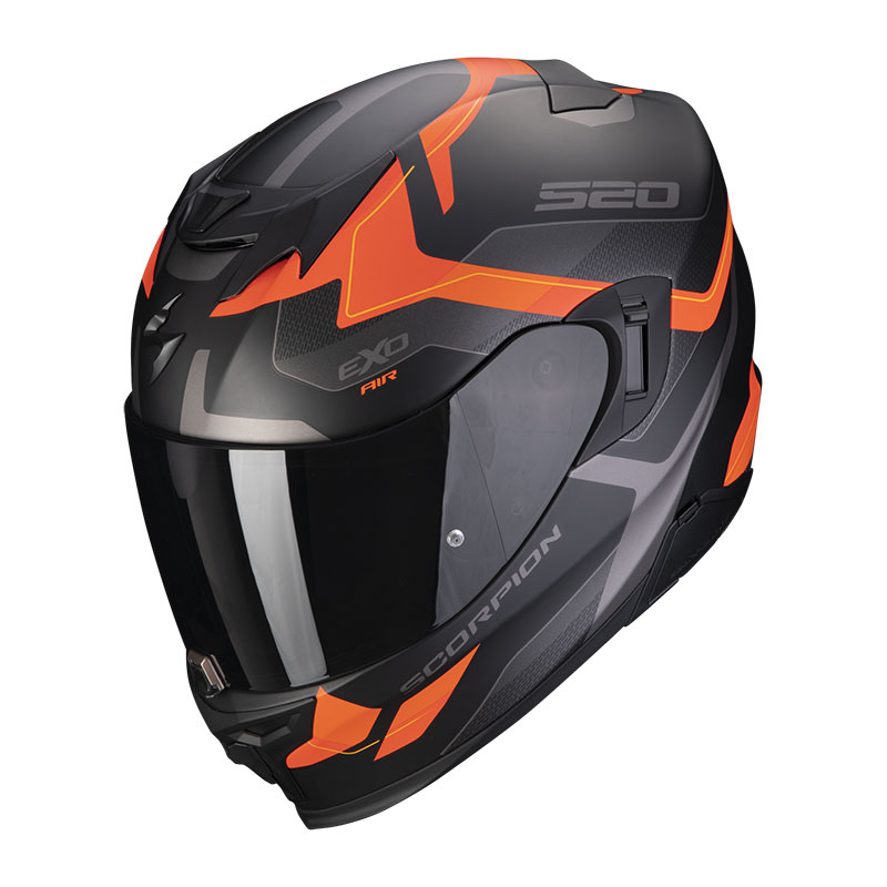 Scorpion EXO 520 Evo Air Elan nero opaco argento