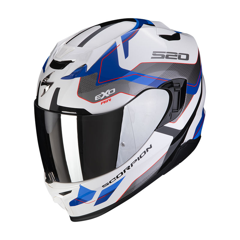 Scorpion EXO 520 Evo Air Elan bianco blu