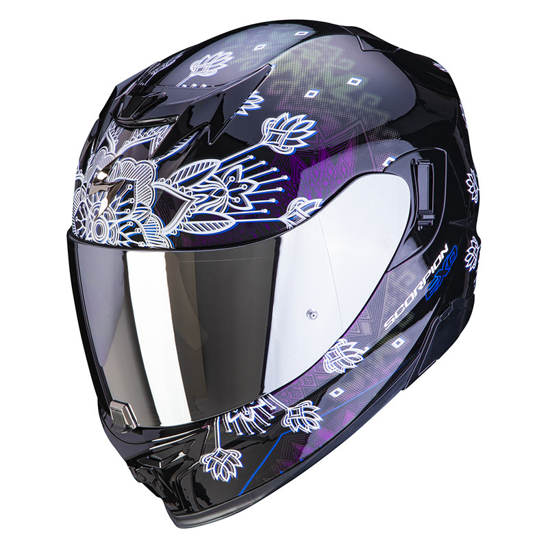 Casco GIVI 50.6 Stoccarda Mendhi Mujer Negro Mate / Rosa Integral