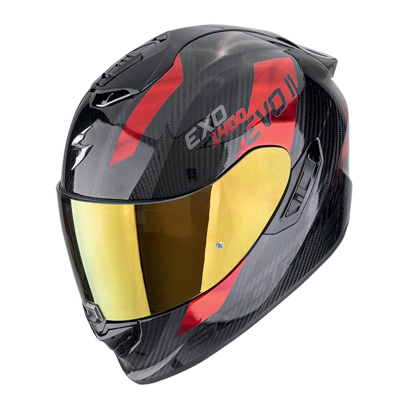 Scorpion Exo 1400 Evo 2 Carbon Air Platted Red