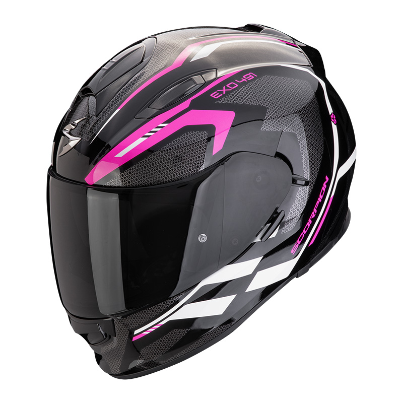 Casco Scorpion Exo 491 Kripta rosa