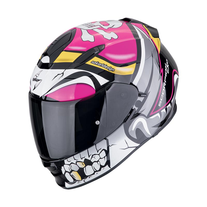 Scorpion Exo 491 Pirate Helmet Pink