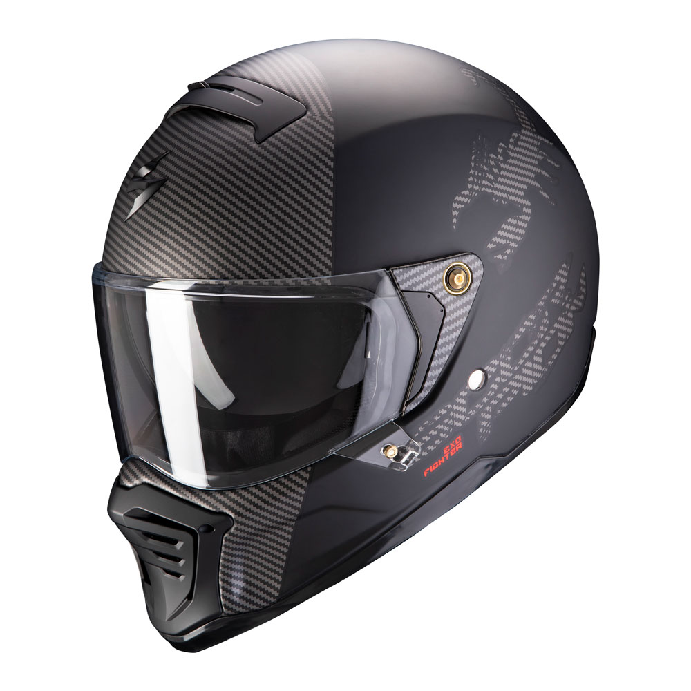 Scorpion Exo Hx1 Hostium Helmet Black SC-87-324-159 Full Face Helmets |  MotoStorm