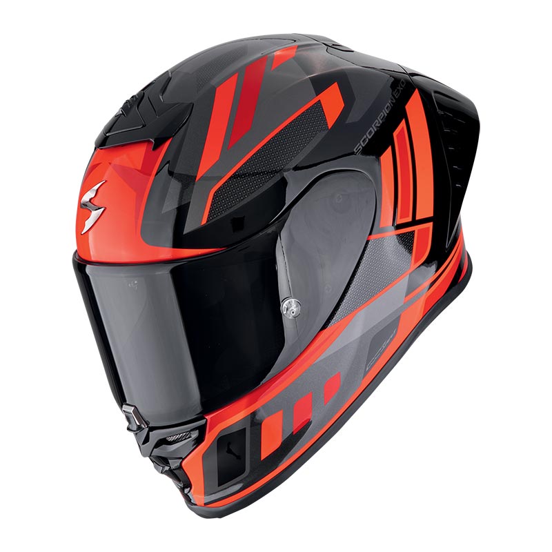 Scorpion Exo R1 Evo 2 Air Vital Helmet Silver Red