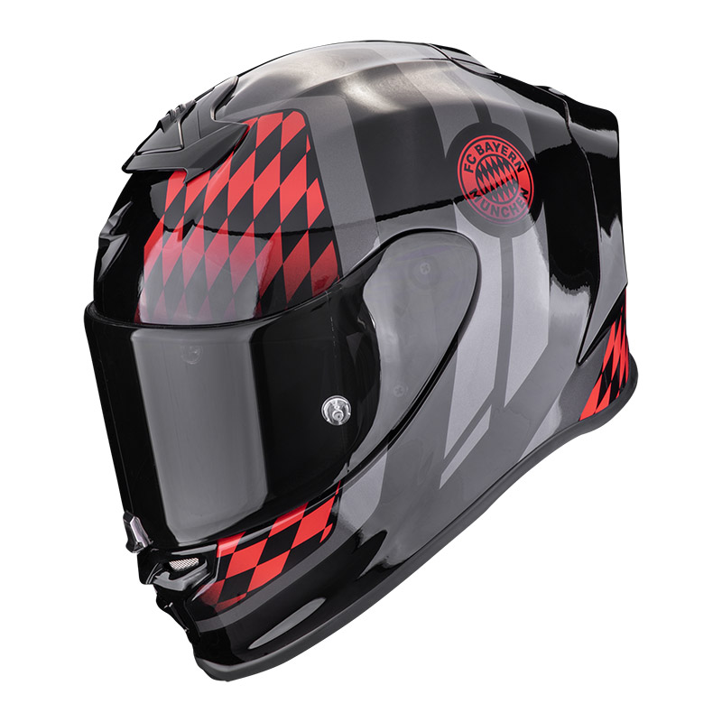 Scorpion EXO R1 Evo Air FC Bayern Helm rot