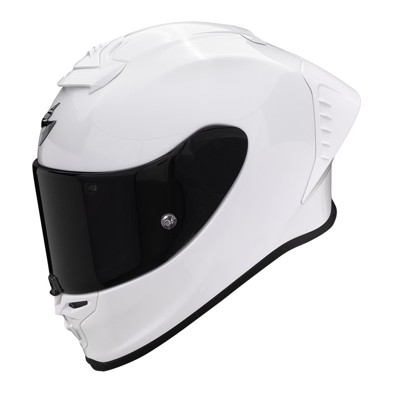 Scorpion Exo R1 Evo Air Fim Solid Helmet White 110 101 70 Full