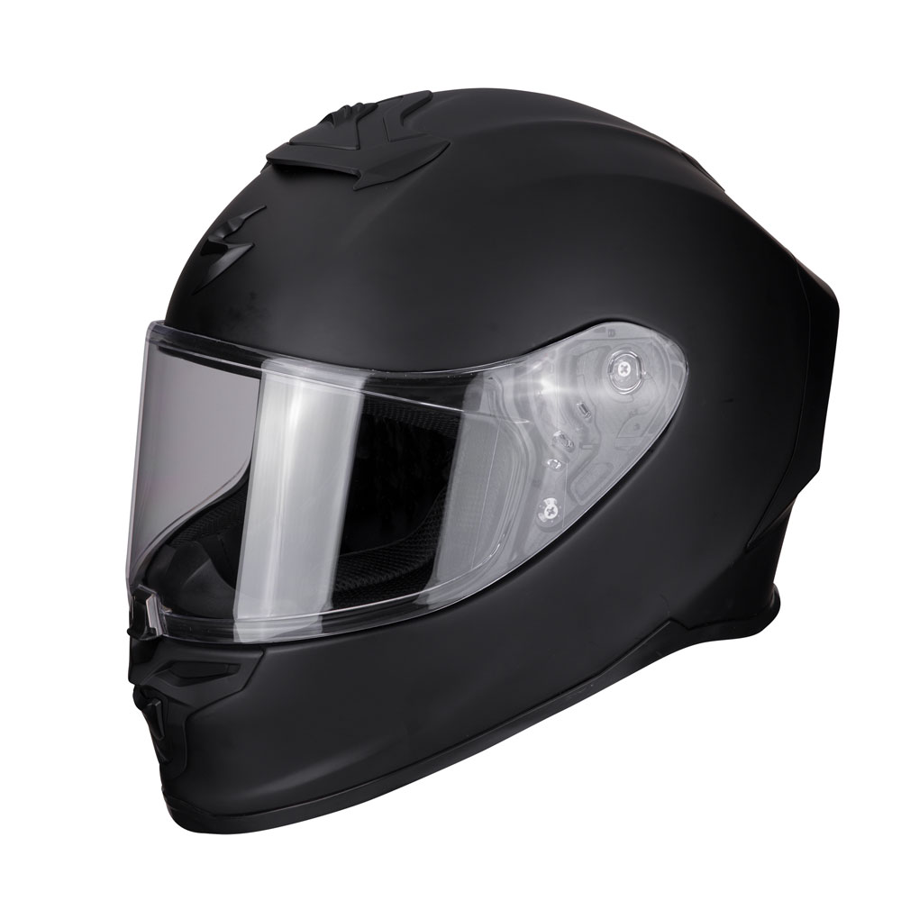 Scorpion EXO 490 Full Face Motorcycle Helmet Plain Matt Black 
