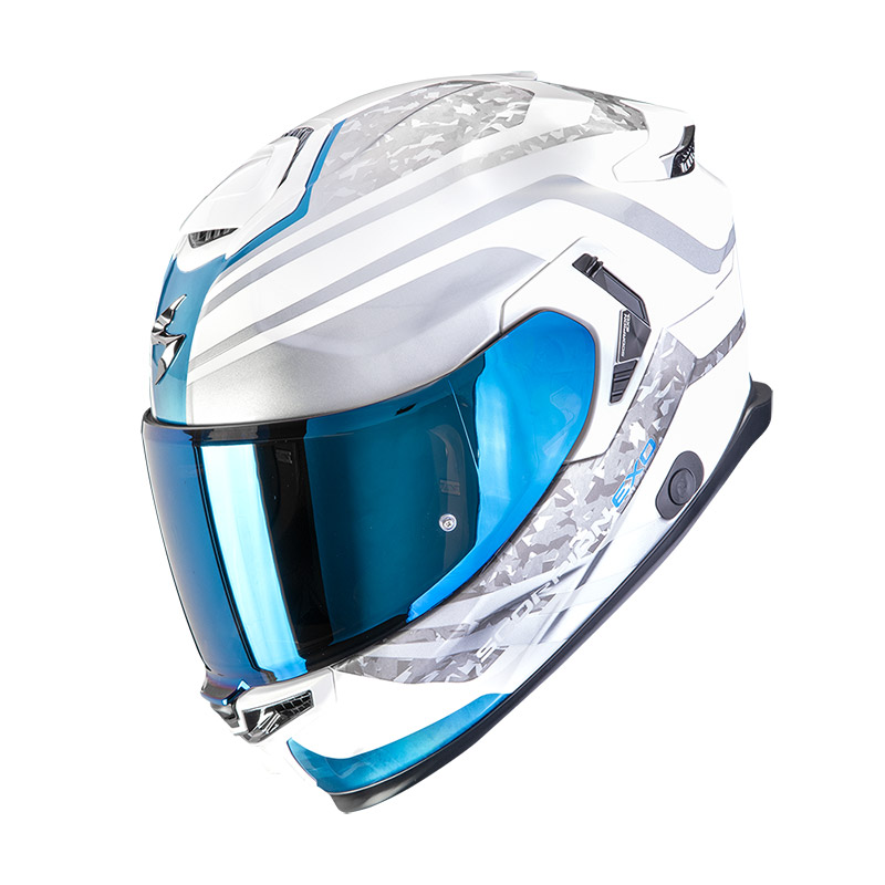 Scorpion Exo-gt Sp Air Arten Helmet White Blue