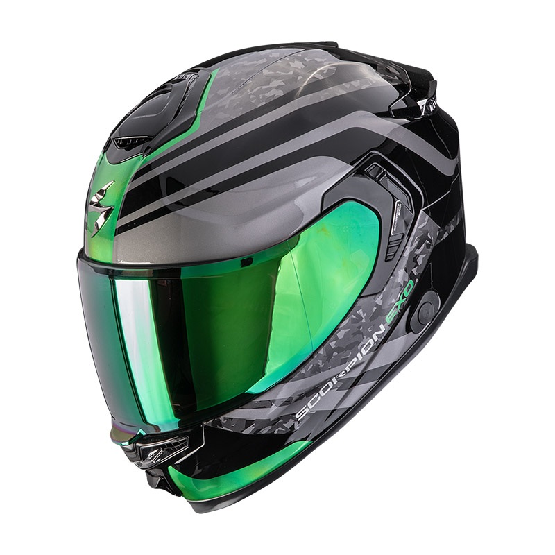Scorpion Exo-gt Sp Air Arten Helmet Black Green