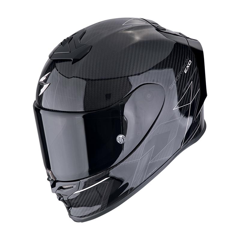 Scorpion EXO R1 EVO Carbon Air Cynergy Helm weiss
