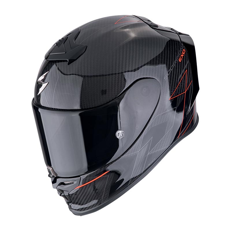 Scorpion Exo R1 Evo Carbon Air Cynergy Helmet Red