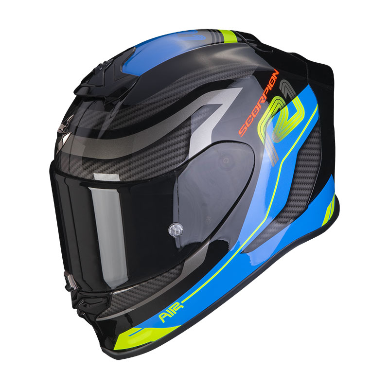 Scorpion EXO R1 Evo Air Vatis noir bleu