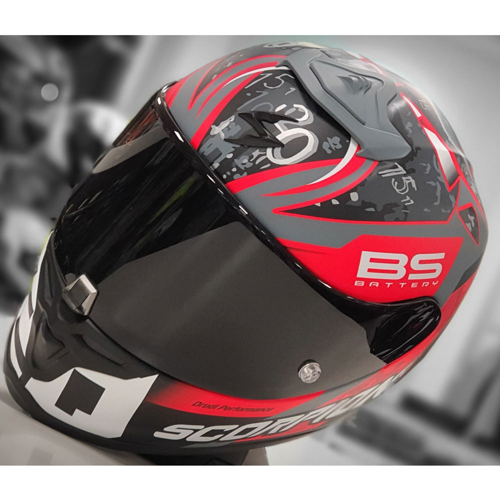 Full Face Helmet Scorpion Exo R1 Fabio Replica 10 299 21 Full Face
