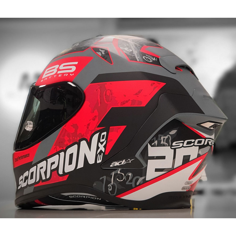 Full Face Helmet Scorpion Exo R1 Fabio Replica 10-299-21 Full Face Helmets  | MotoStorm