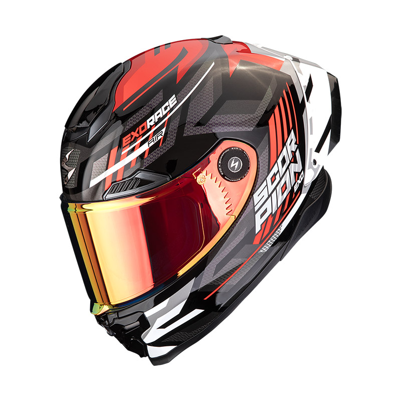 Scorpion Exo Race Air Kobra Helmet Black Red