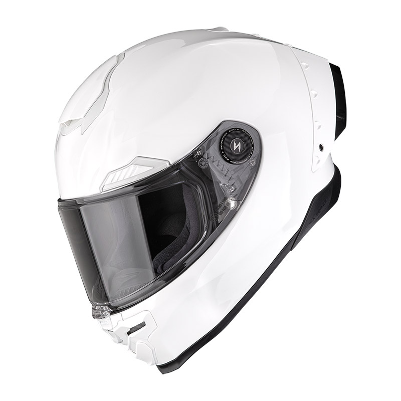 Casco Scorpion Exo Race Air Solid bianco