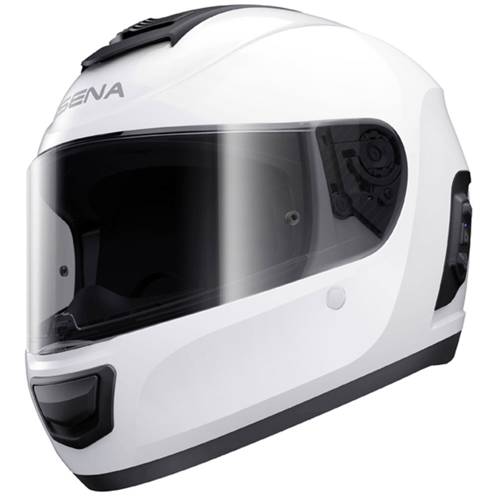 Casco Sena Momentum Lite Bluetooth bianco lucido