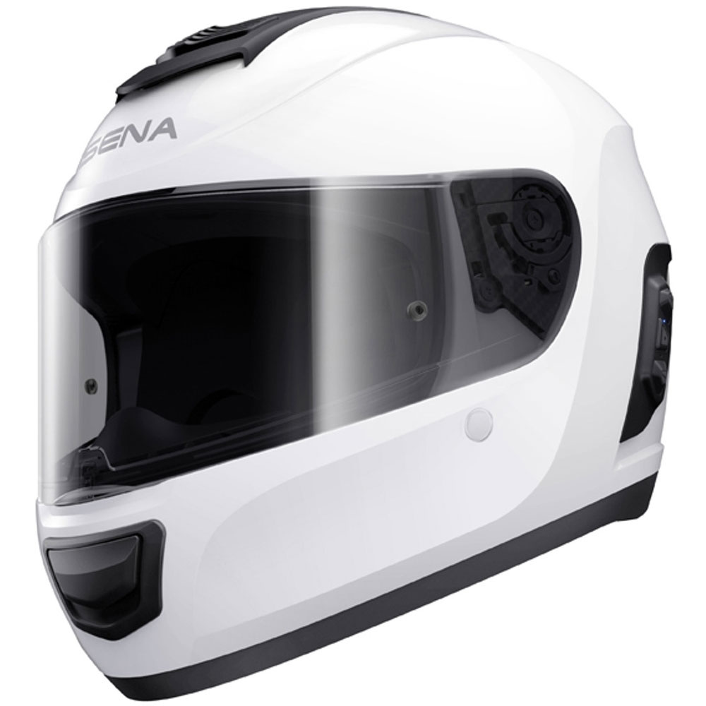 Sena Momentum Std Bluetooth Helmet White