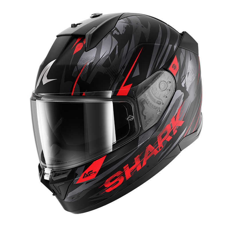 Casco Shark D-Skwal 3 Inkrider Mat rosso