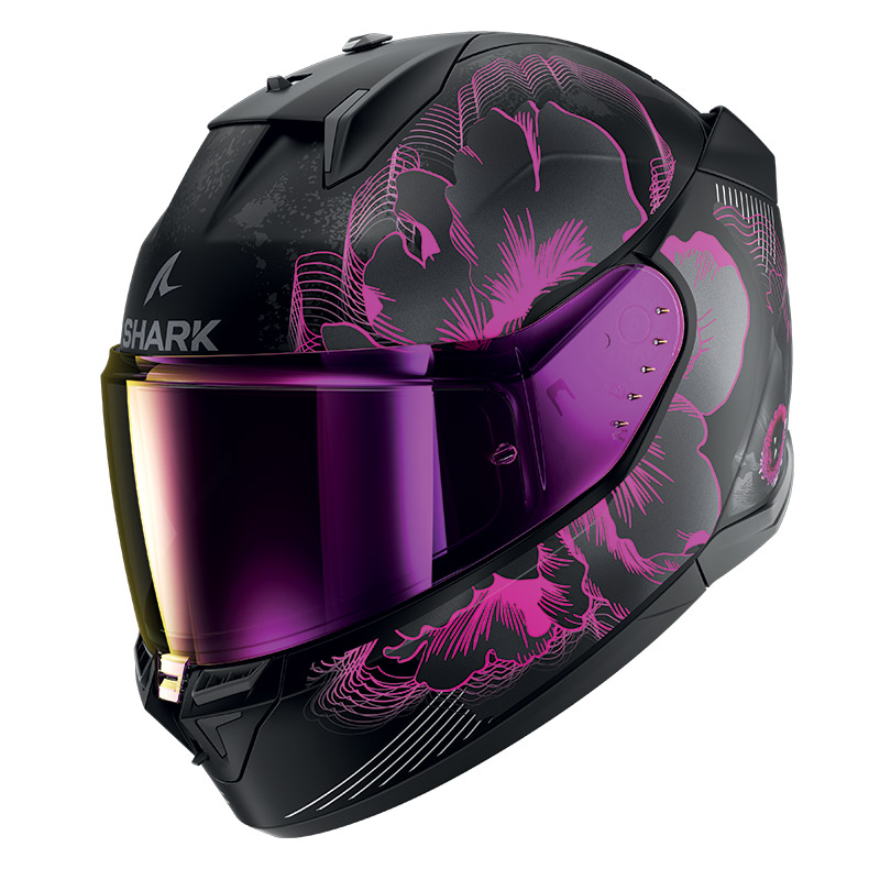 Casco Shark D-Skwal 3 Mayfer Mat viola