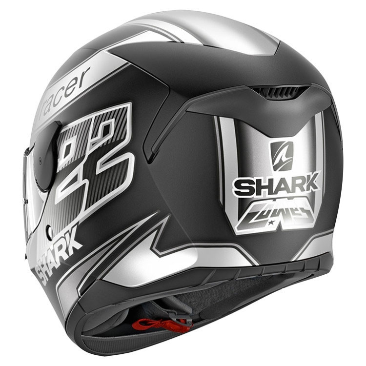 Shark D Skwal Sam Lowes Matt Black He4004ekaw Full Face Helmets Motostorm