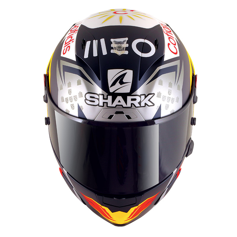シャークレースRプロGPレプリカオリベイラシグネチャー フルフェイス ヘルメット HE8425EBSW | MotoStorm