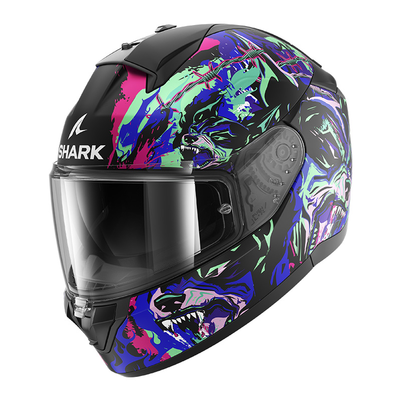 Shark Ridill 2 Racing Beast Mat Helmet Black