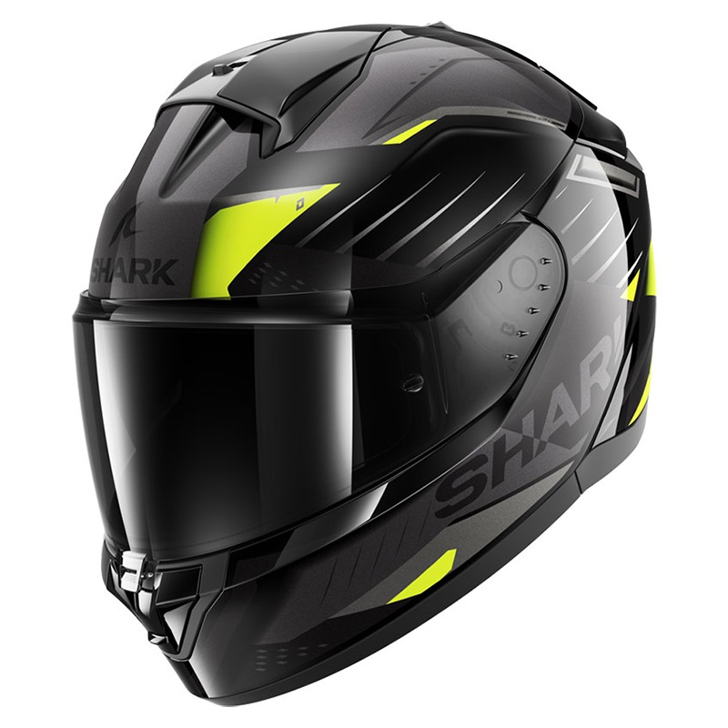 Casco Shark Ridill 2 Bersek giallo