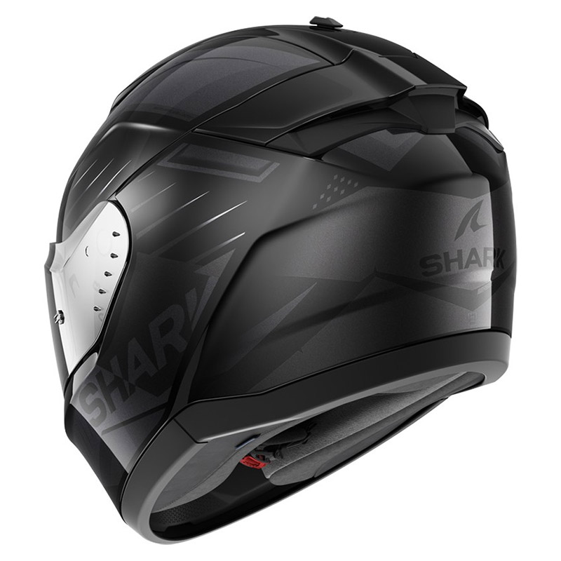 CASCO SHARK RIDILL 2 NEGRO MATE